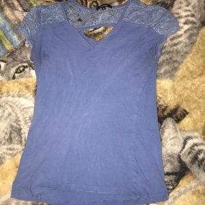 Blue lace T-Shirt for teens